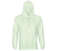SOLS Unisex Adult Condor Hoodie (Creamy Green) - Size Small