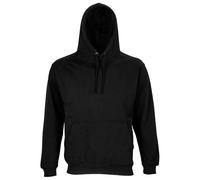 SOLS Unisex Adult Condor Hoodie (Black) - Size Medium