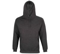 SOLS Unisex Adult Condor Marl Hoodie (Charcoal Marl) - Size X-Small