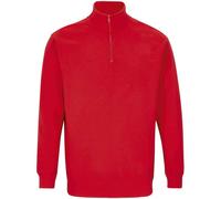 SOLS Unisex Adult Conrad Quarter Zip Sweatshirt (Bright Red) - Size 2XL