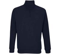 SOLS Unisex Adult Conrad Quarter Zip Sweatshirt (French Navy) - Size 2XL