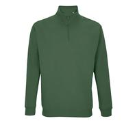 SOLS Unisex Adult Conrad Quarter Zip Sweatshirt (Bottle Green) - Size 2XL