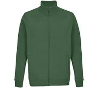 SOLS Unisex Adult Cooper Full Zip Sweat Jacket (Bottle Green) - Size X-Large