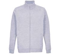 SOLS Unisex Adult Cooper Marl Full Zip Jacket (Grey) - Size 2XL