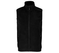 SOLS Unisex Adult Factor Microfleece Recycled Body Warmer (Black) - Size 4XL