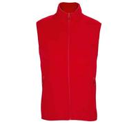 SOLS Unisex Adult Factor Microfleece Recycled Body Warmer (Red) - Size X-Large