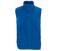 SOLS Unisex Adult Factor Microfleece Recycled Body Warmer (Royal Blue) - Size 2XL