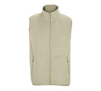 SOLS Unisex Adult Factor Microfleece Recycled Body Warmer (Rope) - Beige - Size Small