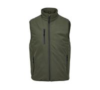 SOLS Unisex Adult Falcon Padded Body Warmer (Army) - Green - Size 3XL