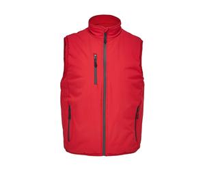 SOLS Unisex Adult Falcon Padded Body Warmer (Pepper Red) - Size Large
