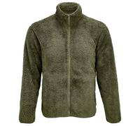 SOLS Unisex Adult Finch Fluffy Jacket (Army) - Green - Size 2XL