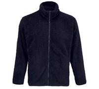 (3XL, Navy) SOLS Unisex Adult Finch Fluffy Jacket