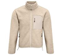 SOLS Unisex Adult Fury Sherpa Fleece Jacket (Shear Beige/Beige) - Size X-Large
