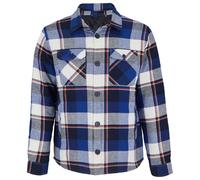 SOLS Unisex Adult Noah Flannel Padded Overshirt (Royal Blue) - Size Medium