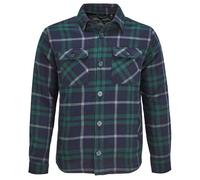 SOLS Unisex Adult Noah Flannel Padded Overshirt (Medium Burgundy) - Size X-Large