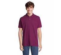 Pacific Pique Twin Needle Stitch Polo Shirt SOL'S Purple L