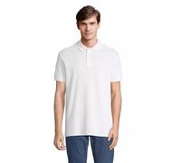 Pacific Pique Twin Needle Stitch Polo Shirt SOL'S White S