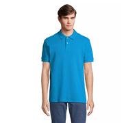 SOLS Unisex Adult Pacific Pique Twin Needle Stitch Polo Shirt PC7631
