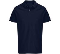 SOLS Unisex Adult Pacific Pique Twin Needle Stitch Polo Shirt (French Navy) - Size Large
