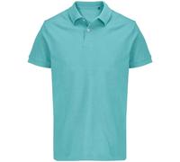 SOLS Unisex Adult Pacific Pique Twin Needle Stitch Polo Shirt (Pool Blue) - Size X-Large