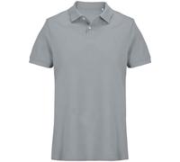 SOLS Unisex Adult Pacific Pique Twin Needle Stitch Polo Shirt (Pure Grey) - Size Small