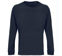 (M, French Navy) SOLS Unisex Adult Pioneer Organic Cotton Long-Sleeved T-Shirt