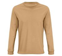 Pioneer Organic Cotton Long-Sleeved T-Shirt SOL'S Beige XXL