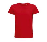 SOLS Unisex Adult Pioneer Organic T-Shirt (Red) - Size 2XL