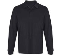 Pique Long-Sleeved Polo Shirt SOL'S Black 5XL