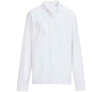 SOLS Unisex Adult Pique Long-Sleeved Polo Shirt (White) - Size X-Small