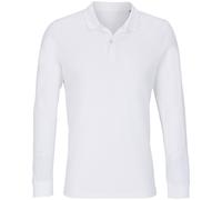Planet Piqué Long-Sleeved Polo Shirt SOL'S White XL