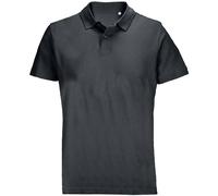 SOLS Unisex Adult Pulse Pique Polo Shirt (Mouse Grey) - Dark Grey - Size Medium