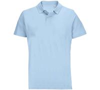 SOLS Unisex Adult Pulse Pique Polo Shirt (Sky Blue) - Size Small