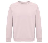 SOLS Unisex Adult Space Organic Raglan Sweatshirt (Pale Pink) - Size Small