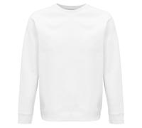 (2XS, White) SOLS Unisex Adult Space Organic Raglan Sweatshirt