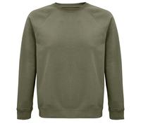 SOLS Unisex Adult Space Organic Raglan Sweatshirt (Khaki) - Size 3XL