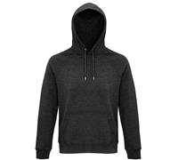 (L, Charcoal Marl) SOLS Unisex Adult Stellar Organic Hoodie