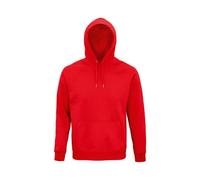 SOLS Unisex Adult Stellar Organic Hoodie (Red) - Size X-Small