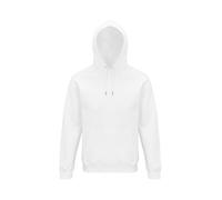 (XS, White) SOLS Unisex Adult Stellar Organic Hoodie