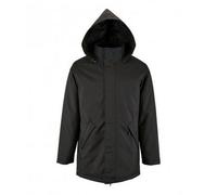 SOLS Unisex Adults Robyn Padded Jacket (Black) - Size Large