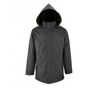 SOLS Unisex Adults Robyn Padded Jacket (Charcoal) - Size Medium
