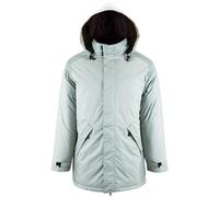 SOLS Unisex Adults Robyn Padded Jacket (Metal Grey) - Size 4XL