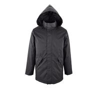 SOLS Unisex Adults Robyn Padded Jacket (Charcoal) - Size Large