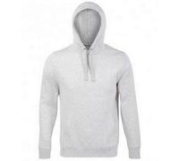 SOLS Unisex Adults Spencer Hooded Sweatshirt (Ash) - Grey - Size 3XL