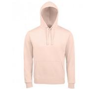 (XL, Creamy Pink) SOLS Unisex Adults Spencer Hooded Sweatshirt