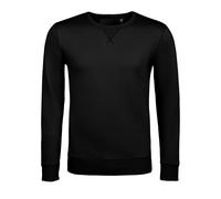 SOL'S Men's Sully Sweatshirt in Black | Size: XS SOL'S Black XS