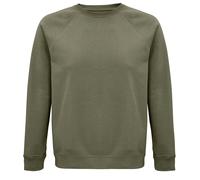 SOLs Unisex Organic Cotton Crew Neck Long Raglan Sleeve Sweatshirt Jumper