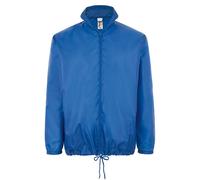 Mens Womens Unisex Showerproof Hooded Windbreaker Jacket Raincoat