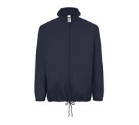 (XS, French Navy) SOLS Unisex Shift Showerproof Windbreaker Jacket