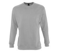 SOLS Mens Unisex Supreme Sweatshirt (Grey Marl) - Size Medium